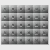Monogram Geschenkpapier (Flach)