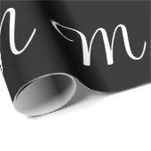 MONOGRAM GESCHENKPAPIER (Rolleneckpunkt)