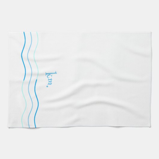 Monogram Geschirrtuch (Horizontal)