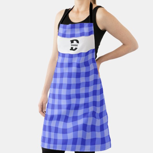 Monogram Gingham Schürze (InSitu)