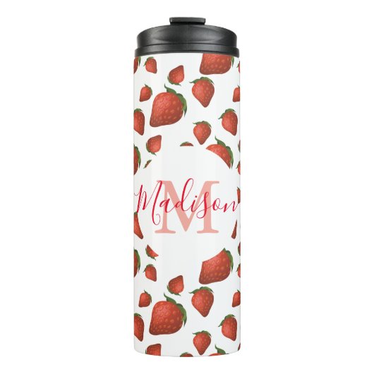 Monogram Girly Thermosbecher (Vorderseite)