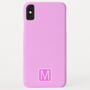 Monogram GL Pink Echo Diamond Case-Mate iPhone Hülle