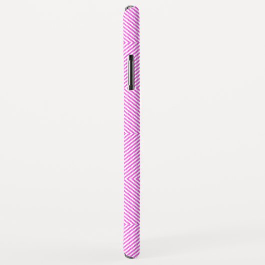 Monogram GL Pink Echo Diamond Case-Mate iPhone Hülle (Hinten/Rechts)