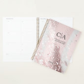 Monogram Glitzer Planner Planer (Anzeige)