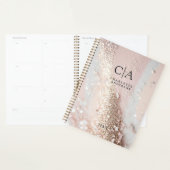 Monogram Glitzer Planner Planer (Anzeige)