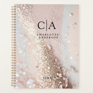 Monogram Glitzer Planner Planer