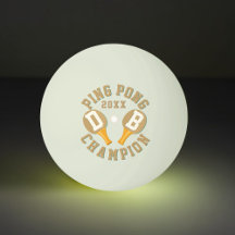 Monogram Glow im Dunklen Champion Ping Pong Ball