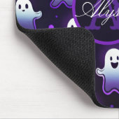 Monogram Glows in der Nacht Mousepad (Ecke)