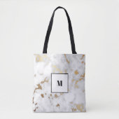 Monogram Gold Class-Marmordesign Tasche (Vorderseite)