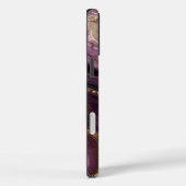 Monogram Gold Lila Geode Agate Case-Mate iPhone Hülle (Rückseite / Rechts)