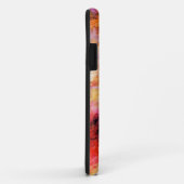 Monogram Gold Red Abstrakt Art Case-Mate iPhone Hülle (Hinten/Rechts)