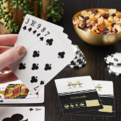 Monogram Gold Silhouette Colorado Spielkarten (In Situ)