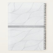 Monogram Gold Silver 2025 Terminierungsbuch Planer (Rückseite)