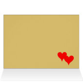 Monogram Gold White Wedding Vielen Dank für Ihre H (Innenansicht Horizontal (Oben))
