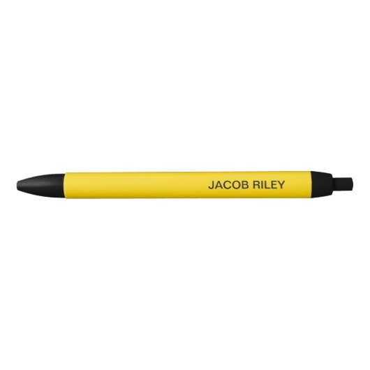 Monogram Gold Yellow Kugelschreiber (Vorderseite)