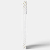 Monogram Golden Filigree Christmas Tree Case-Mate iPhone Hülle (Rückseite / Rechts)