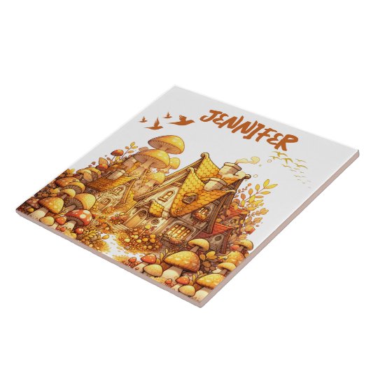 Monogram Golden Hütte Core | Fliese (Seite)