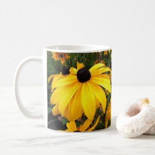 Monogram Golden Rudbeckia Black Mit Augen Susan Bl Kaffeetasse