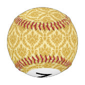 Monogram-Goldklemme Baseball (Rückseite)