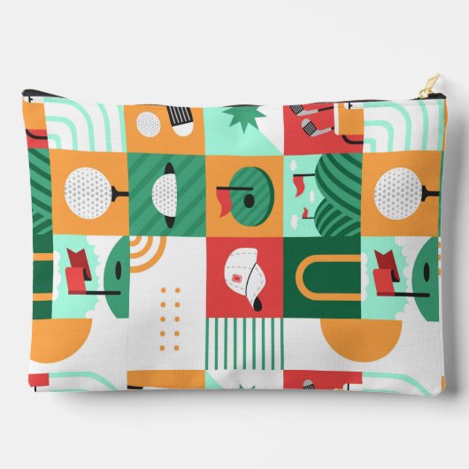 Monogram Golf Accessory Pouch Zubehörtasche (Rückseite)