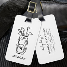 Monogram Golf Bag