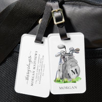 Monogram Golf Bag