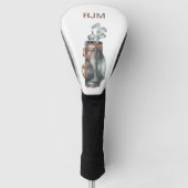 Monogram Golf Bag Golf Head Cover Golf Headcover (Vorderseite)
