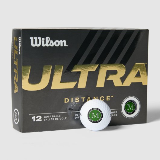 Monogram Golf Balls Set, Qualität High PERFORMANCE Golfball (Verpackungen)