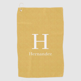 Monogram Golf Handtuch