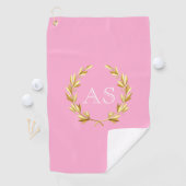 Monogram Golf Handtuch (Insitu)