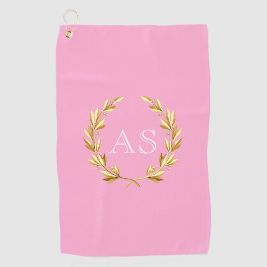 Monogram Golf Handtuch (Vorderseite)