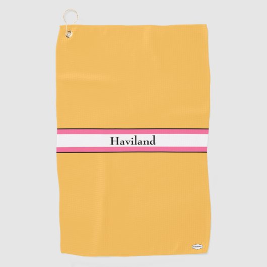 Monogram Golf Towel HAMbWG Golfhandtuch (Vorderseite)