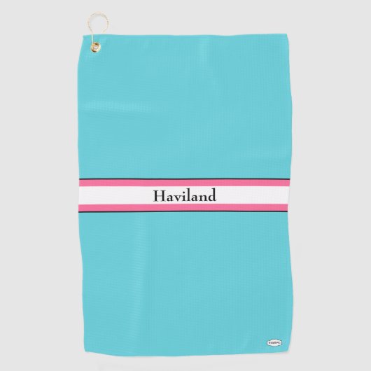 Monogram Golf Towel HAMbWG Golfhandtuch (Vorderseite)