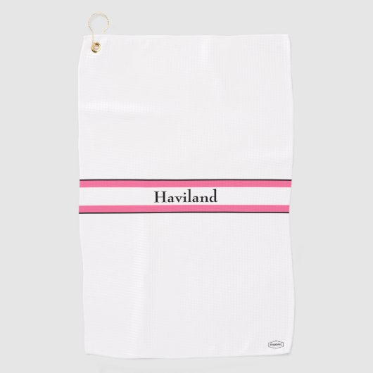 Monogram Golf Towel HAMbWG Golfhandtuch (Vorderseite)