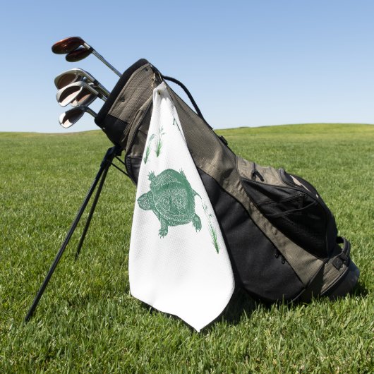 Monogram Golfhandtuch (Gras)