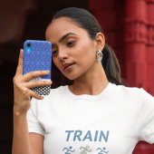 Monogram Golfmuster blau Case-Mate iPhone Hülle