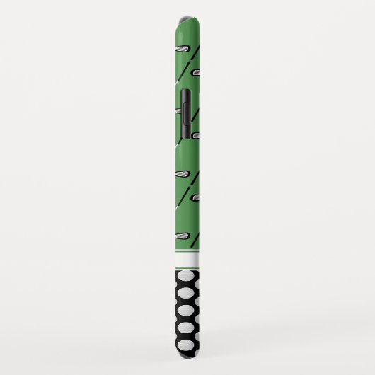 Monogram Golfmuster grün Case-Mate iPhone Hülle (Hinten/Rechts)