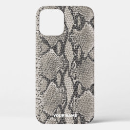 Monogram Graue Snakeskin Case-Mate iPhone Case
