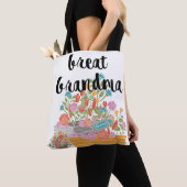 Monogram Great-Oma Flower Garden Design Tasche (Von Nahem)