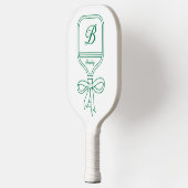 Monogram Green Bow Pickleball Paddle (Links)