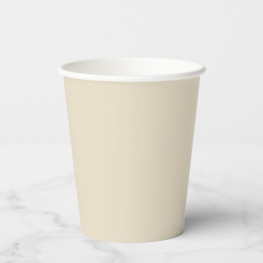 Monogram, Green Denim Print, 8oz Paper Cups Pappbecher (Rückseite)