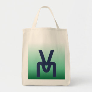 Monogram Green Gradient Tot Bag Tragetasche