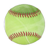 Monogram Green Light Design im Hi-Tech-Stil Baseball (Vorderseite)