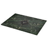 Monogram Green Marbour Cutting Board Schneidebrett (Ecke)