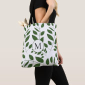 Monogram Greenery Leaf Muster Tasche (Von Nahem)