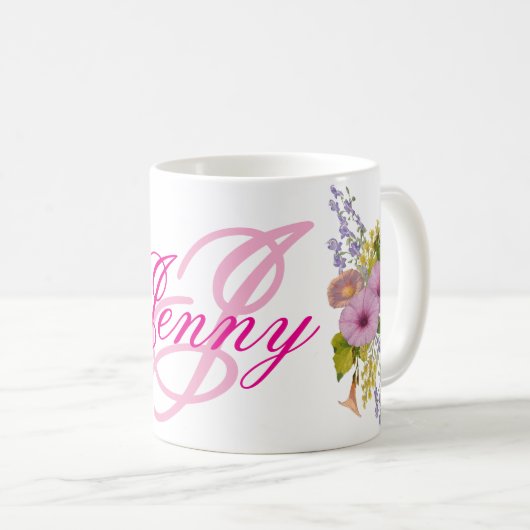 Monogram Gulst Coast Wildblume Tasse (VorderseiteRechts)