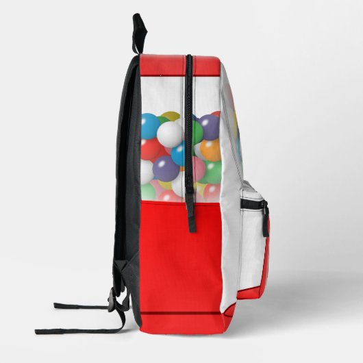 Monogram Gumball Machine - Bedruckter Rucksack (Links)