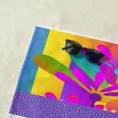 Monogram H Fun Figures Beach Handtuch (Beispiel)