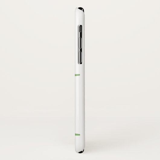 Monogram H Lavendel Eucalyptus Case-Mate iPhone Hülle (Hinten/Links)