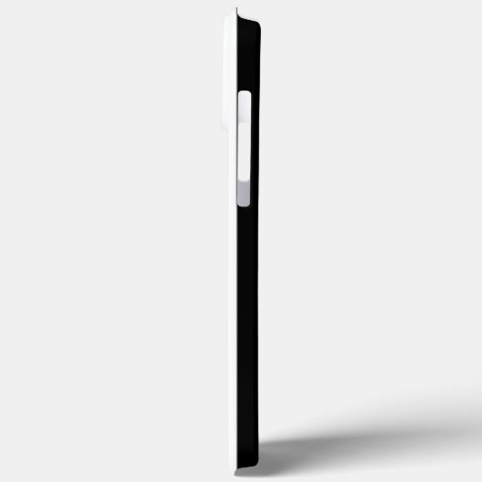 Monogram Handy Case HAMbyWG - Schwarz & Weiß (Rückseite / Links)